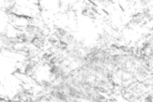 Vector blact halftone pattern, grunge abstract background.