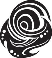 Black Tribal Tattoo Vector