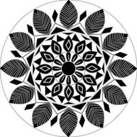 digital mandala diseño vector