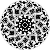 digital mandala degin vector