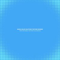 Simple Light Blue Abstract Background With Halftone Vector Texture