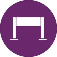 Gameplay Glyph Circle Icon vector