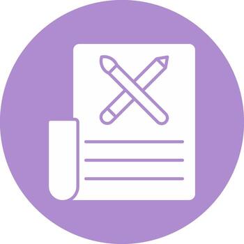 sólido circulo icono vector