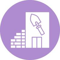 solid circle icon vector