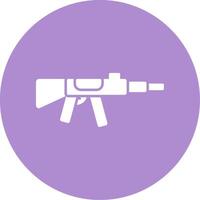 solid circle icon vector
