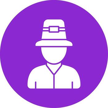 solid circle icon vector