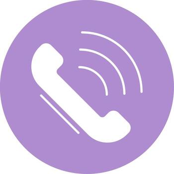 solid circle icon vector