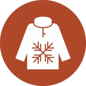 sólido circulo icono vector