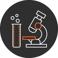 Laboratory Blue Filled Icon vector