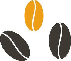 Beans Glyph Two Colour Icon vector