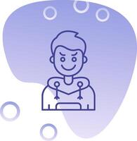 Envy Gradient Bubble Icon vector