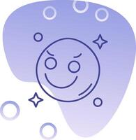 Envy Gradient Bubble Icon vector