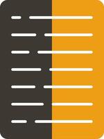 Declare Glyph Two Colour Icon vector