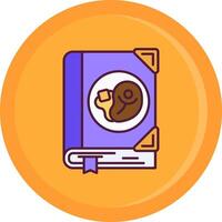 Cook Line Filled Icon vector