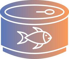 Tuna Gradient Icon vector