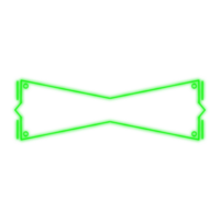 Green Neon Frame png
