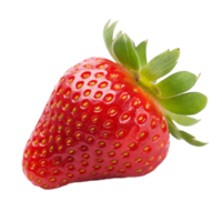 AI generated strawberry isolated on transparent background png
