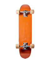 AI generated Green Deck Skateboard Isolated on White png