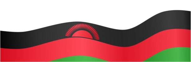 Malawi flag wave png