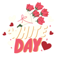 blanco día enamorado día png