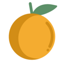 kinesisk ny år orange png