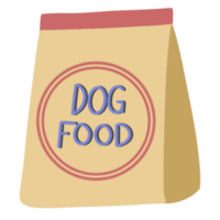 perro comida ilustración png