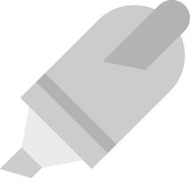 Highlighter Grey scale Icon vector