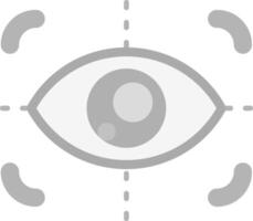 Focus Grey scale Icon vector