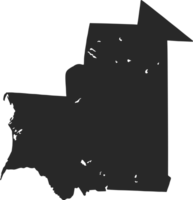 country map mauritania png