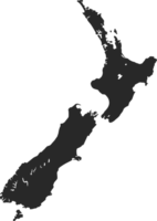 land kaart nieuw Zeeland png