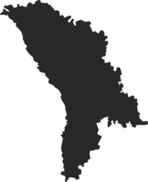 land kaart Moldavië png