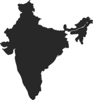 nazione carta geografica India png