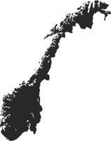 Land Karte Norwegen png