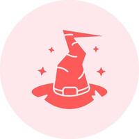 Witch hat Solid duo tune Icon vector