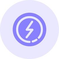 Flash Solid duo tune Icon vector