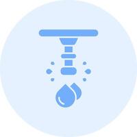Water Solid duo tune Icon vector
