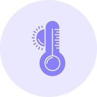 clima sólido dúo melodía icono vector