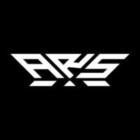 ARS letter logo vector design, ARS simple and modern logo. ARS luxurious alphabet design