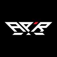 APR letter logo vector design, APR simple and modern logo. APR luxurious alphabet design