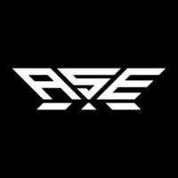 ASE letter logo vector design, ASE simple and modern logo. ASE luxurious alphabet design