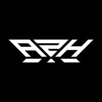 azh letra logo vector diseño, azh sencillo y moderno logo. azh lujoso alfabeto diseño