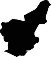 Adana Turkey silhouette map vector