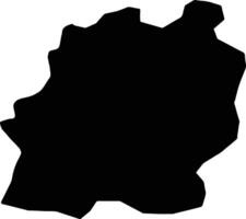 Cantemir Moldova silhouette map vector