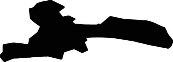Kekavas Latvia silhouette map vector