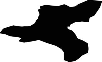 Priekulu Latvia silhouette map vector