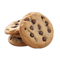 chocolate chip Galleta en transparente antecedentes png