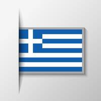 vector rectangular Grecia bandera antecedentes