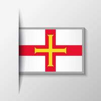 vector rectangular guernsey bandera antecedentes