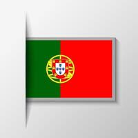 vector rectangular Portugal bandera antecedentes