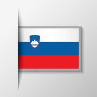 vector rectangular Eslovenia bandera antecedentes